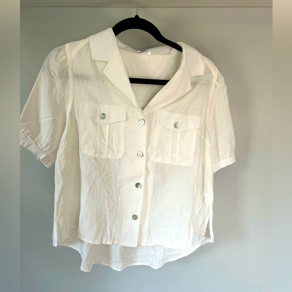 vestique Tops - Vestibule Mellowed Out Bottom Up Top Womens Medium
